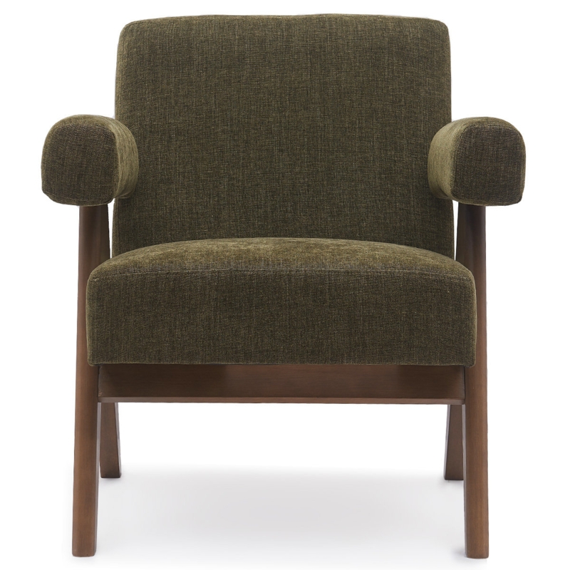 Modern Accent Chair with Removable Cushions
