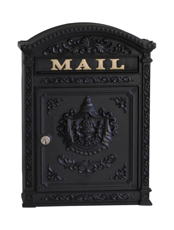 Victorian-Style Aluminum Mailbox