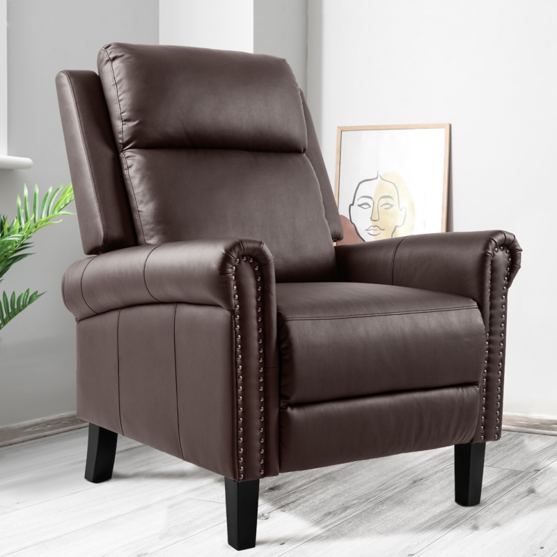 Tufted Pushback Recliner Chair