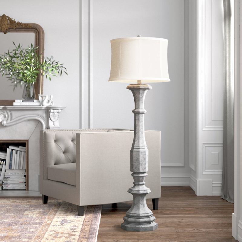 French Country-Inspired Floor Lamp