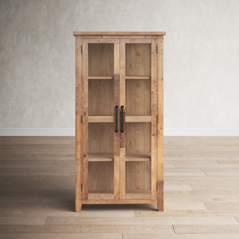 Classic Solid Wood Display Cabinet