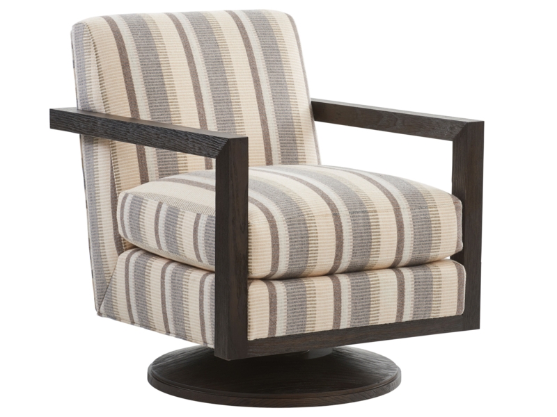 Custom Upholstered Textured Chair