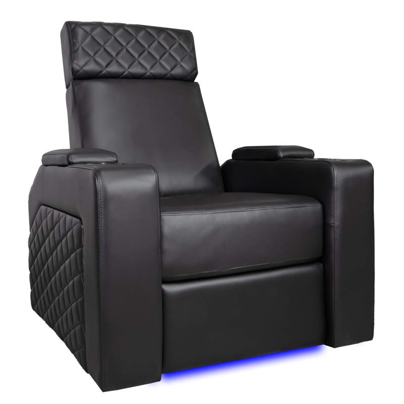 Modern Home Theater Seating with LED Lighting