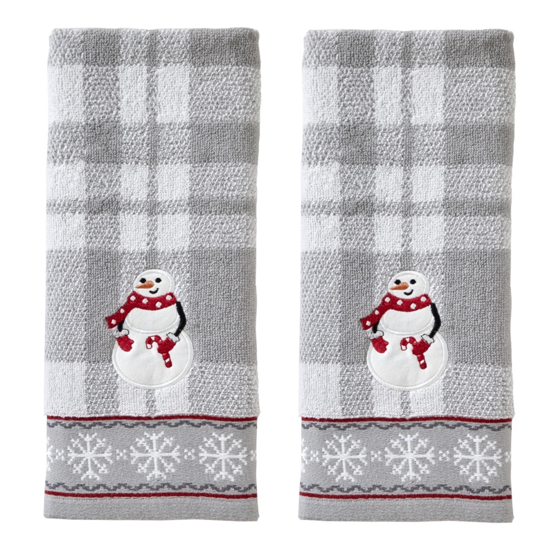 2-Piece 100% Cotton Hand Towel Set