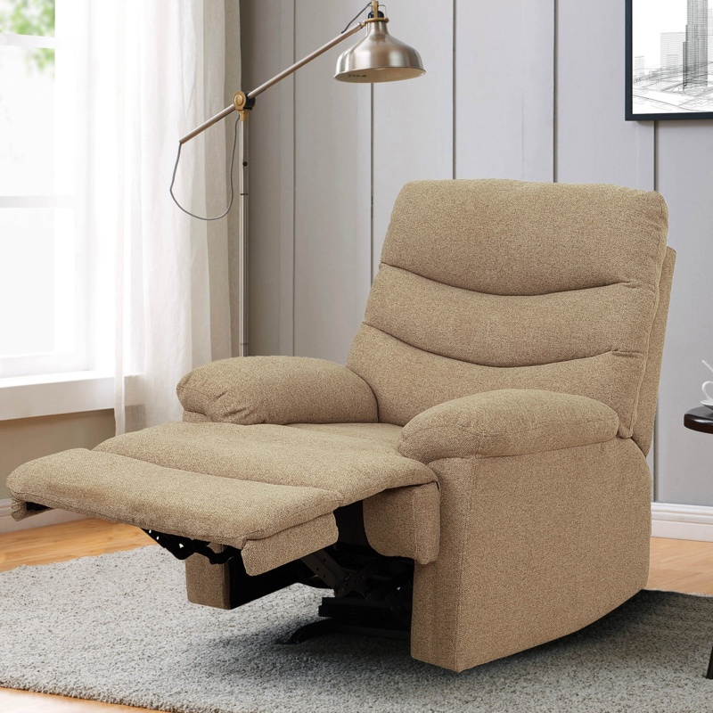 35'' Wide Modern Super Soft Manual Upholstered Recliner