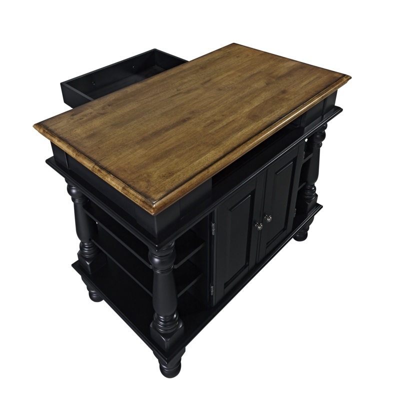 Aamyah Solid Wood Kitchen Island