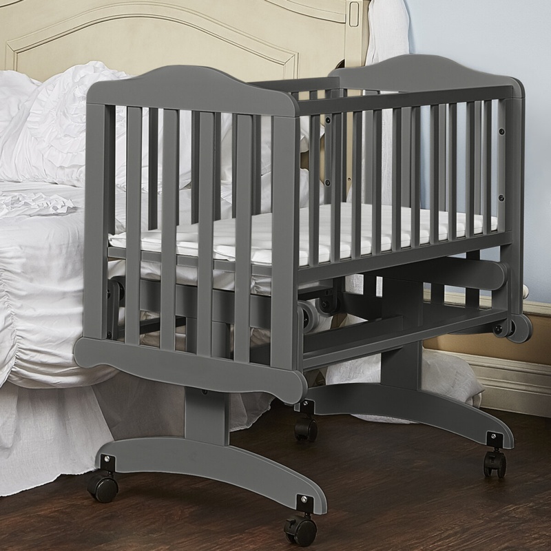 Dufault Cradle with Mattress and Stand