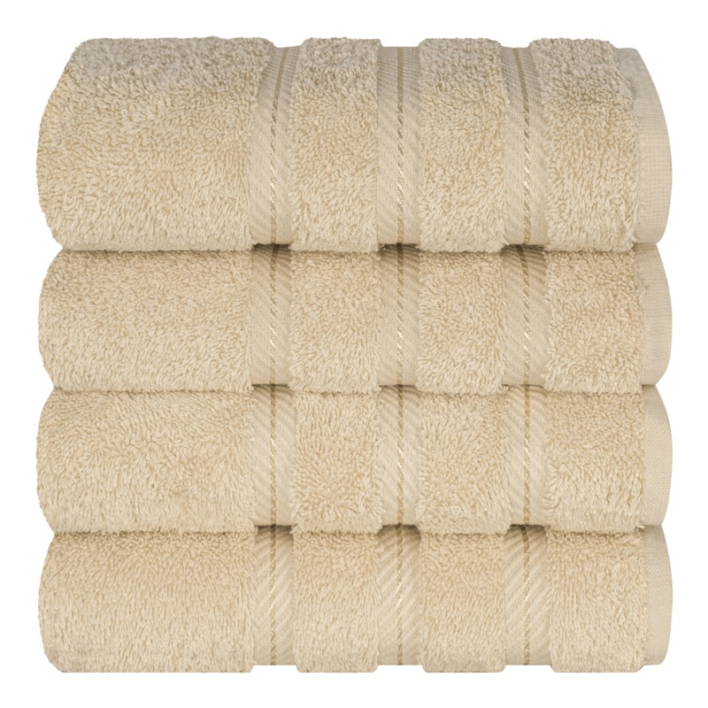 Edison 4 Piece Turkish Cotton Hand Towel Set