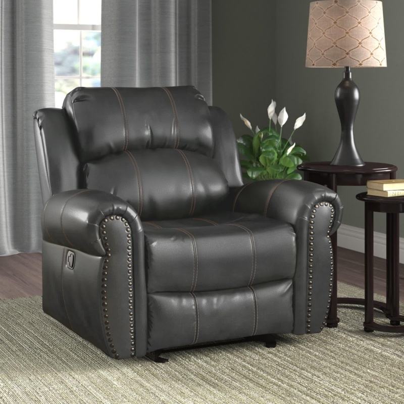Faulks Vegan Leather Recliner