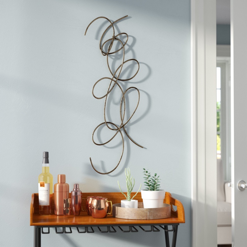 Handmade Metal Abstract And Geometric Wall Decor