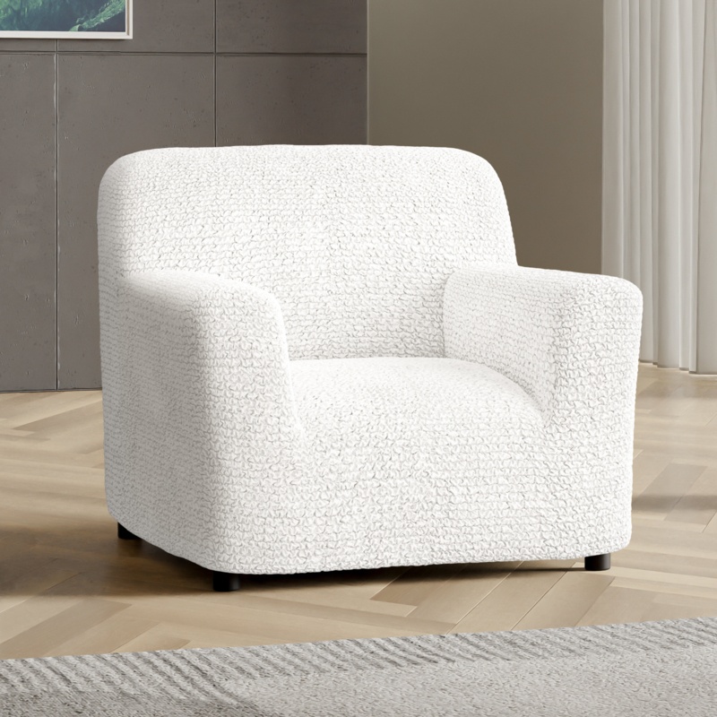 Microfibra Collection Stretch Armchair Slipcover - Easy to Clean & Durable