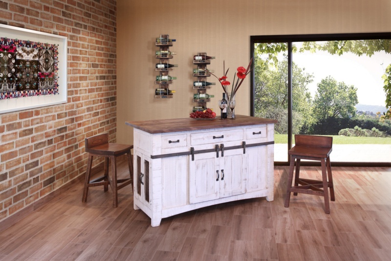 Pueblo Kitchen Island Set