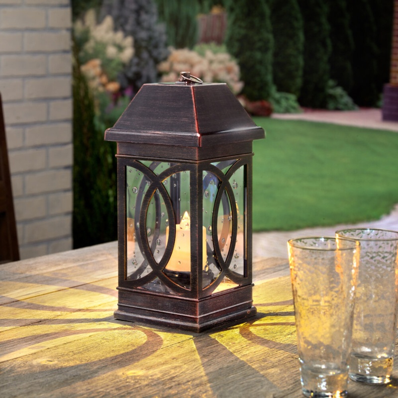 Smart Solar Solar Powered Integrated LED Outdoor Lantern | Foter