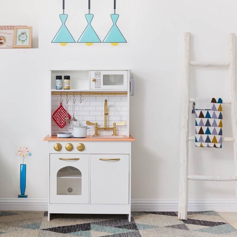 Teamson Kids Little Chef Boston Wooden Play Kitchen