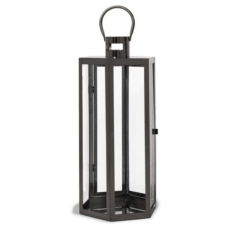 22.5'' H Stainless Steel Floor Lantern