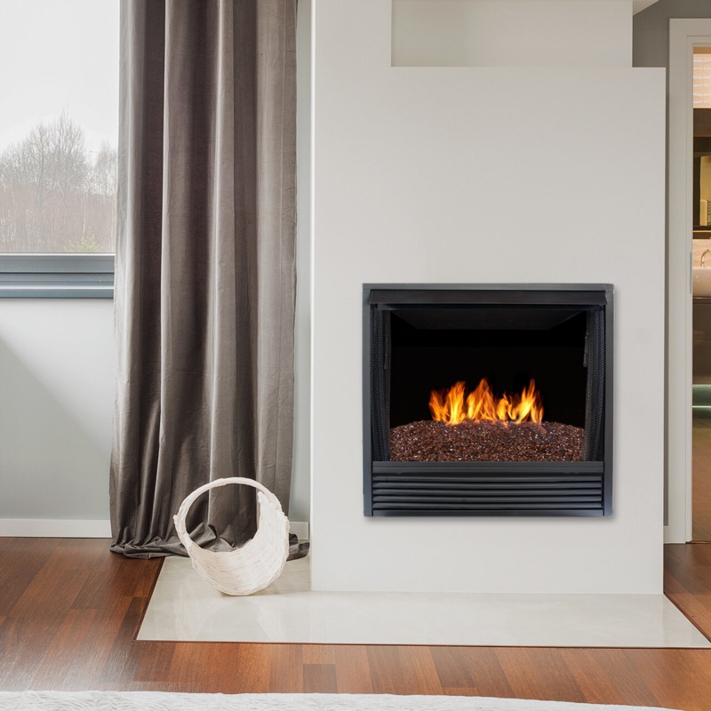 28'' W Natural Gas / Propane Fireplace Insert