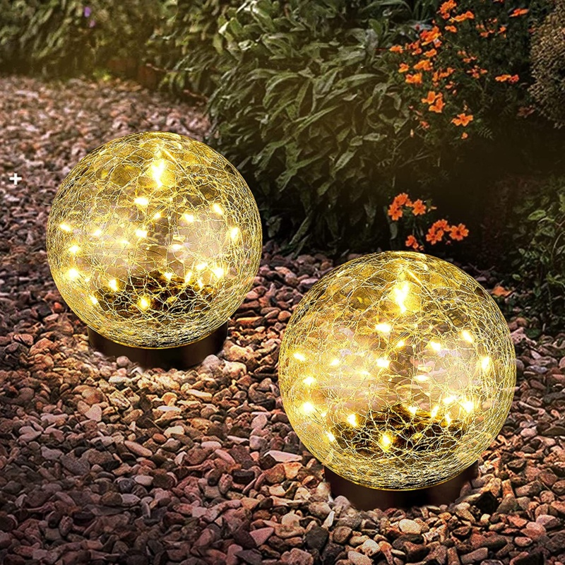 30LED Outdoor Solar Powered Garden Lights Waterproof Low Voltage Solar Lights for Porch Yard Decor