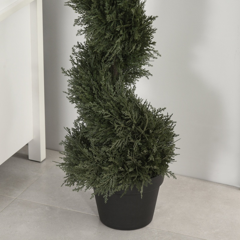 35.5'' Faux Cedar Plant in Pot