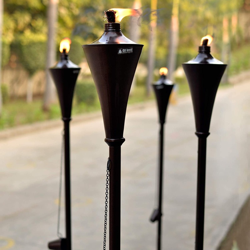49'' Metal Citronella Torch
