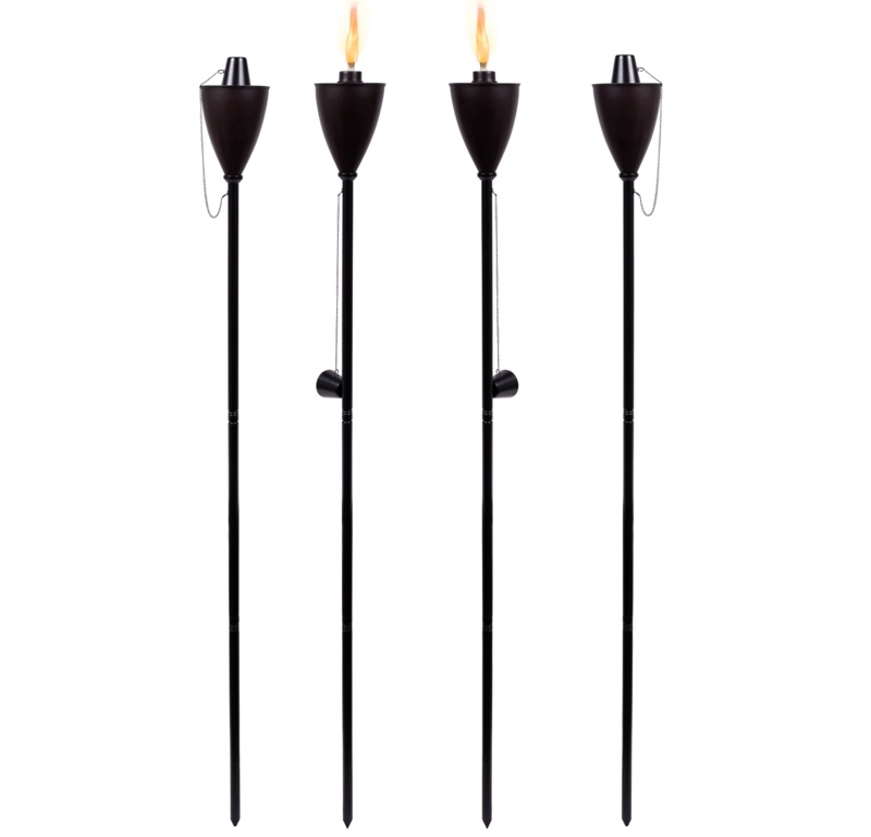 5.75'' Bamboo Citronella Tiki Torch
