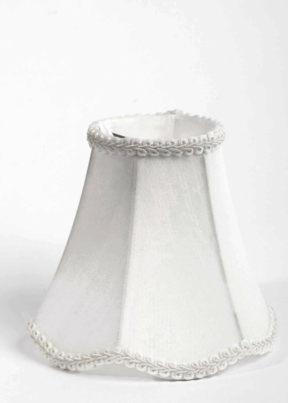 5'' H x 6'' W Silk Bell Candelabra Shade