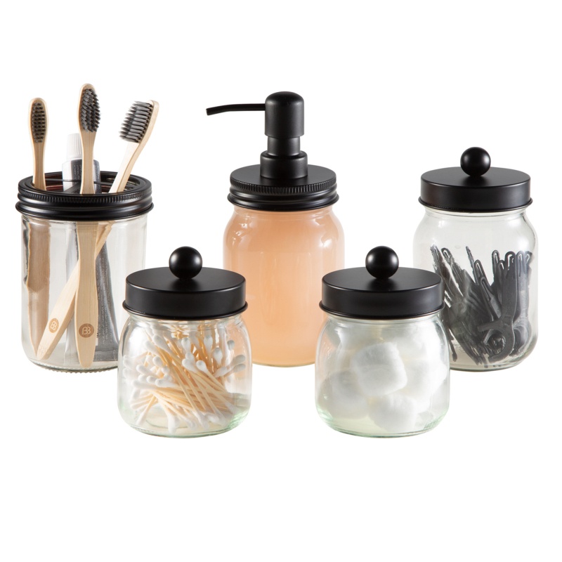 5 Piece Bathroom Accessory Set