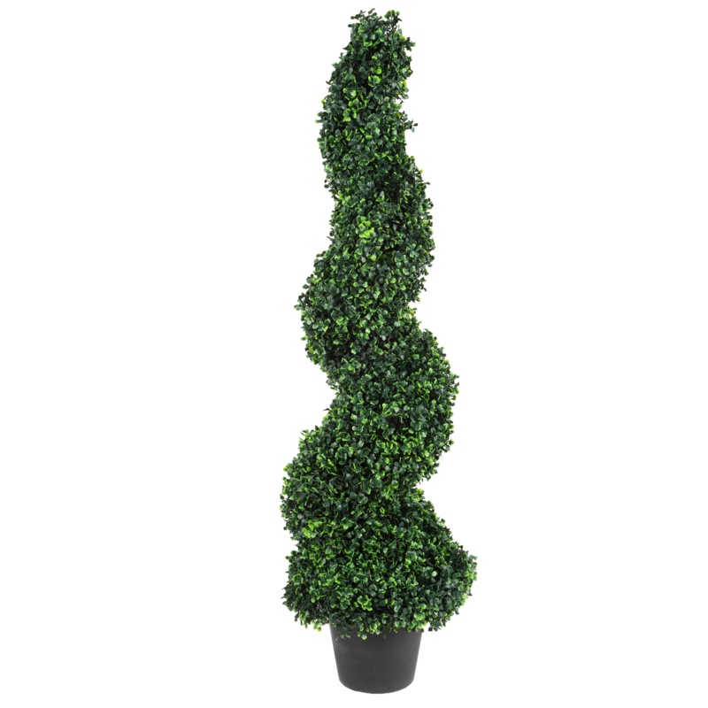50'' Faux Boxwood Topiary in Pot