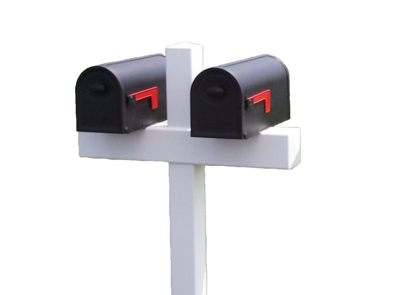 54'' H Square Multi-Mount Post