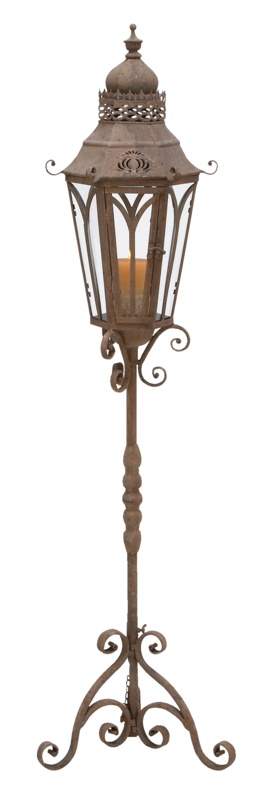 56'' H Floor Candle Lantern