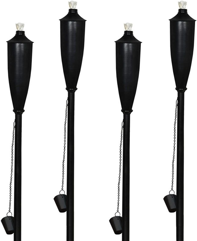 60'' Metal Citronella Garden Torch