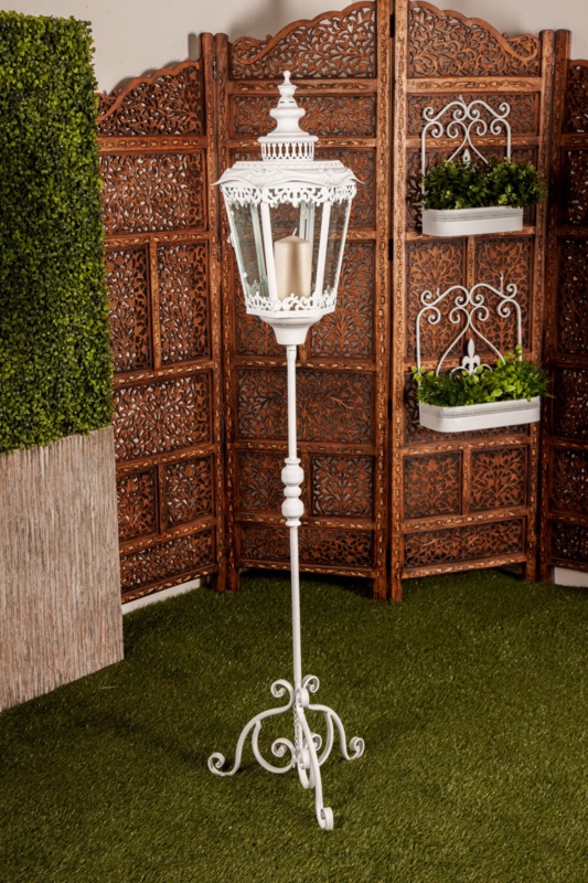 66'' H Metal Floor Candle Lantern