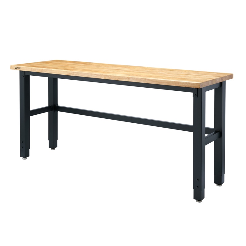 72'' W Wood Top Height-Adjustable Workbench