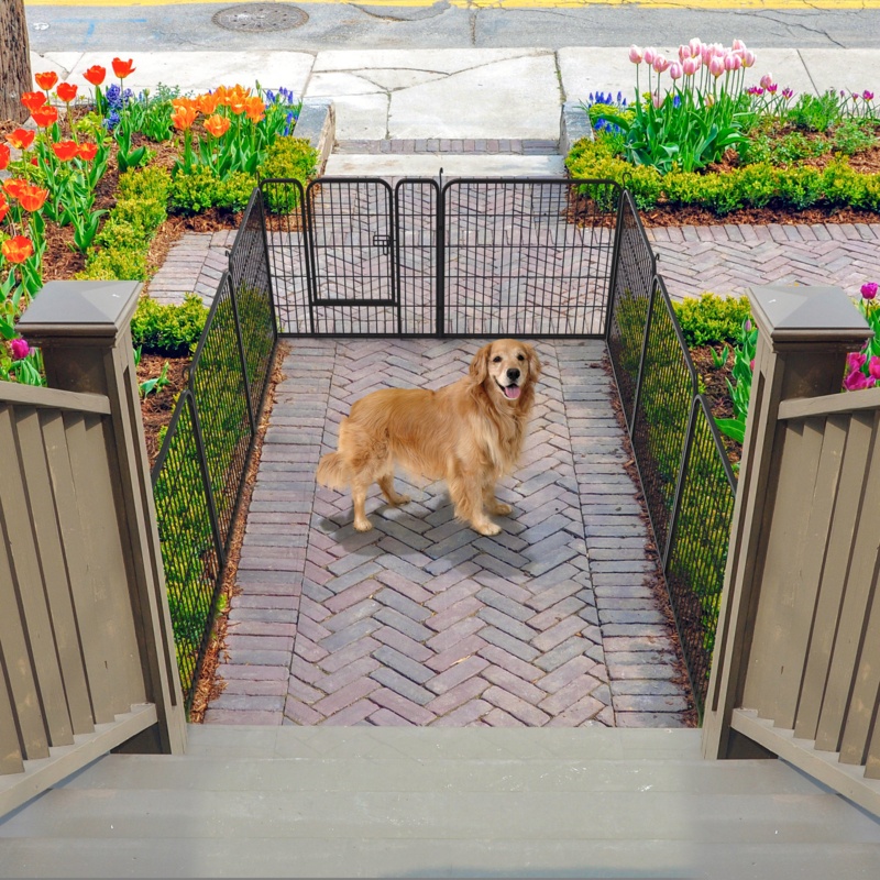 8 Panels Heavy Duty Pet Pen