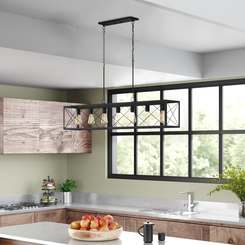 Aaniah 7 - Light Kitchen Island Pendant