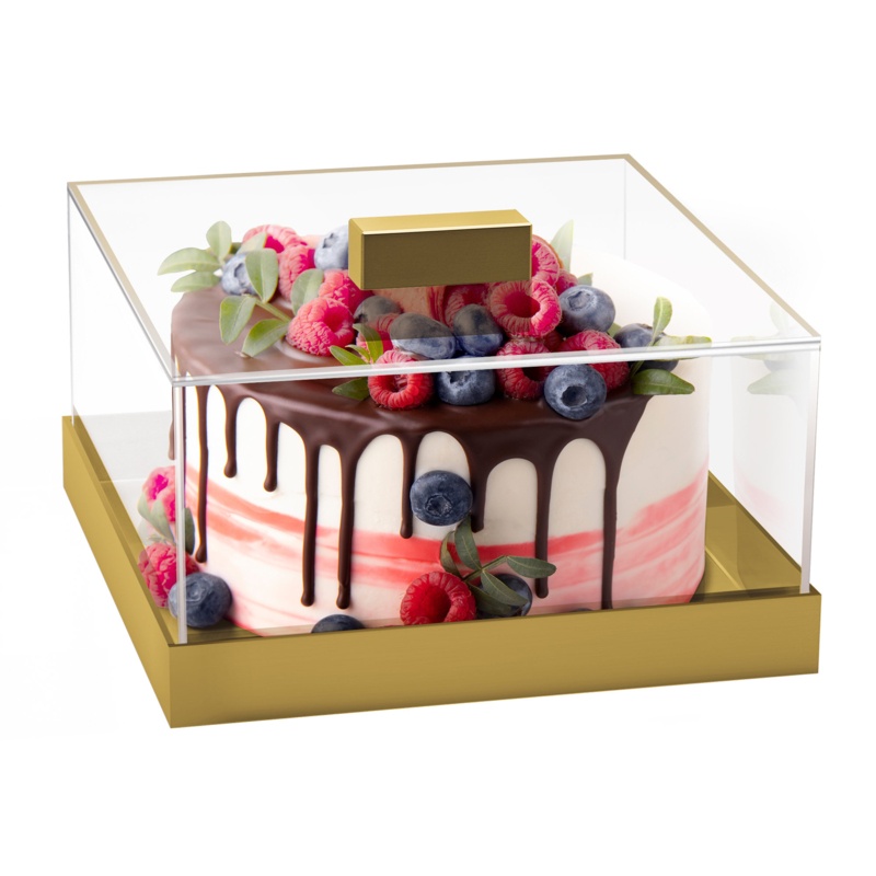 Acrylic Cake Stand with Dome