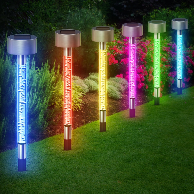 Acrylic Low Voltage Solar Powered Pathway Light Pack