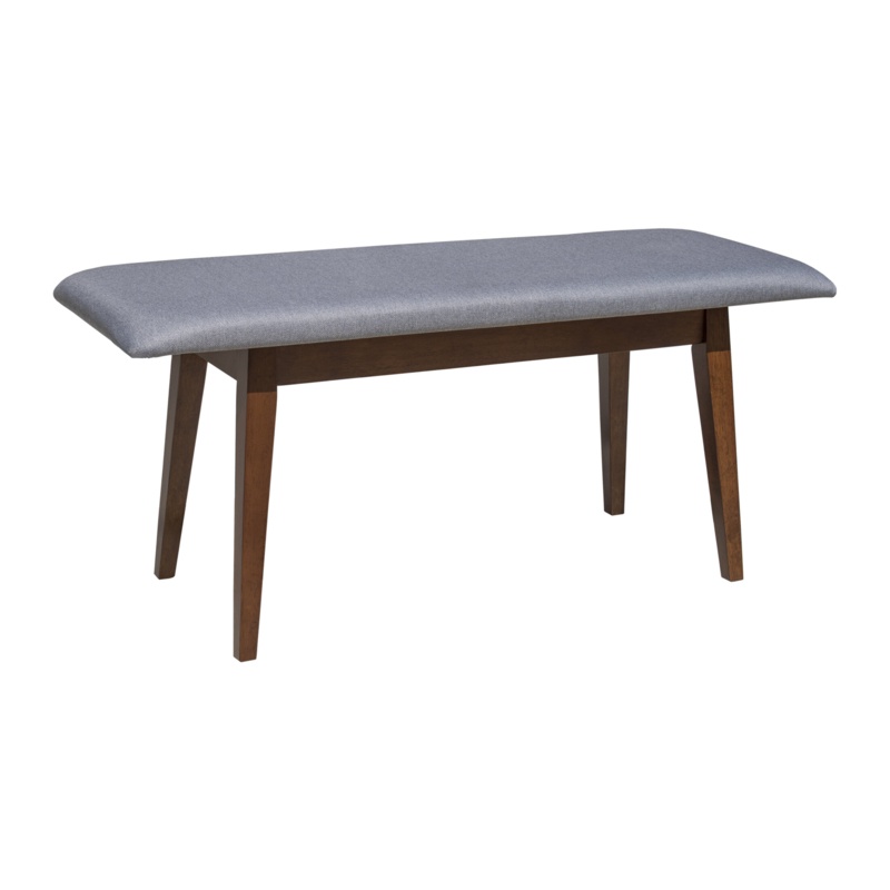 Ajeet Polyester Blend Upholstered Bench