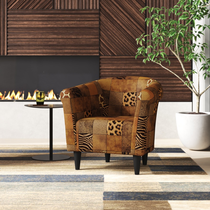 Alpaslan Upholstered Barrel Chair