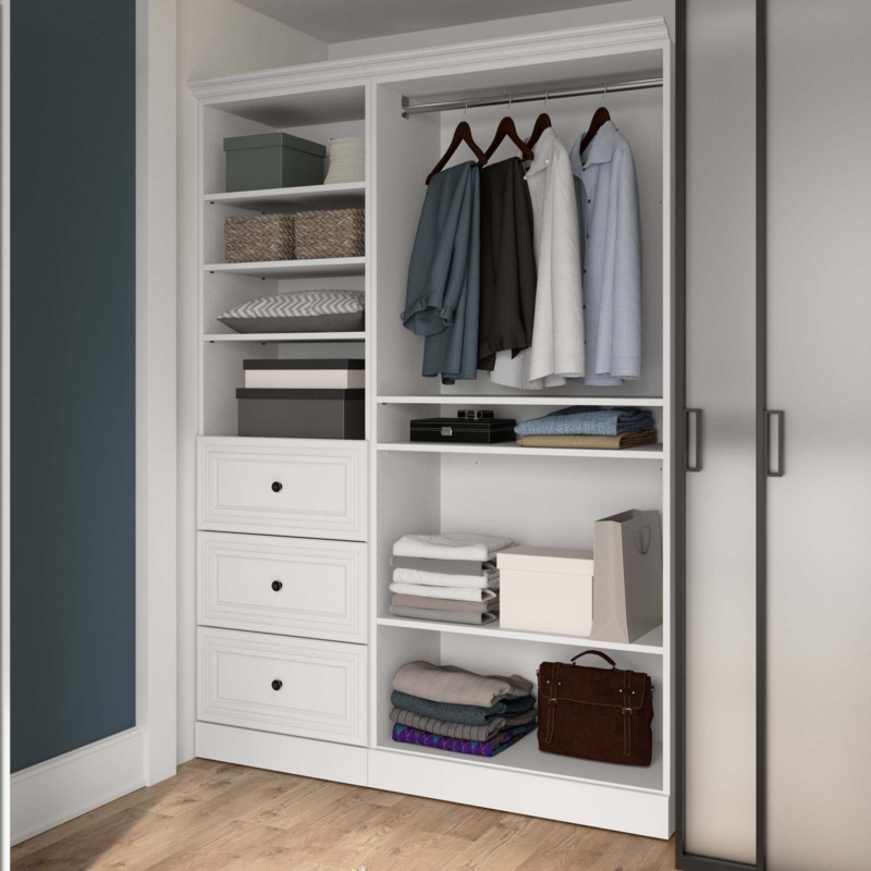 Alvaretta 61" W Closet System Walk-In Tower