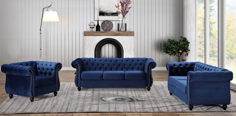 Angulo 3 - Piece Living Room Set