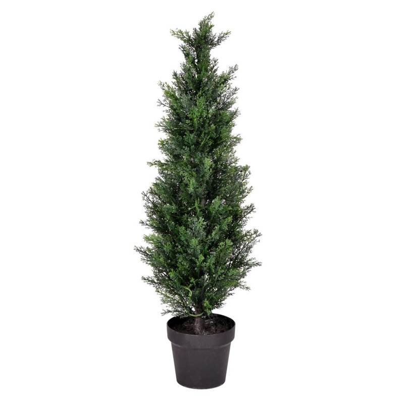 Artificial Cedar Tree In Pot UV
