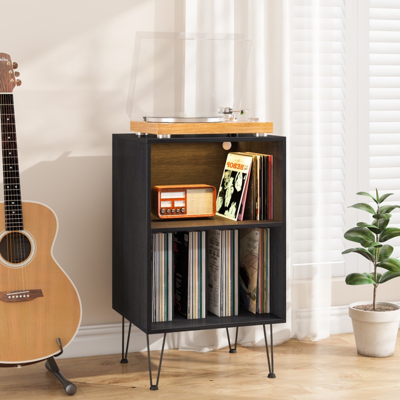 Audio Rack with 3-Color LED RGB Light