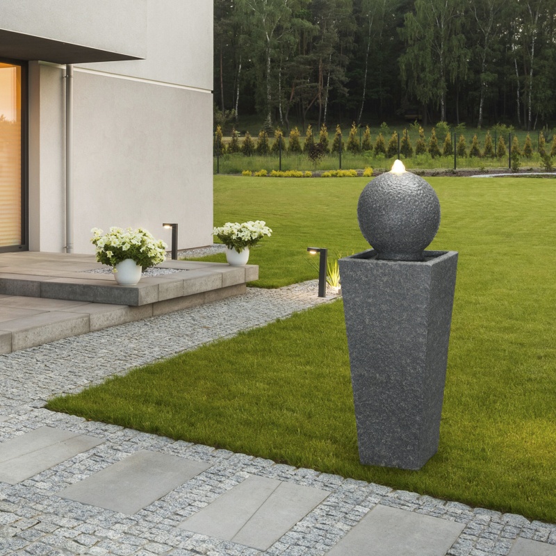 Ayita Resin Fountain with Light