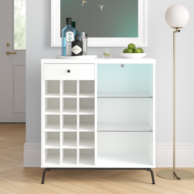 Azenet Bar with Wine Storage