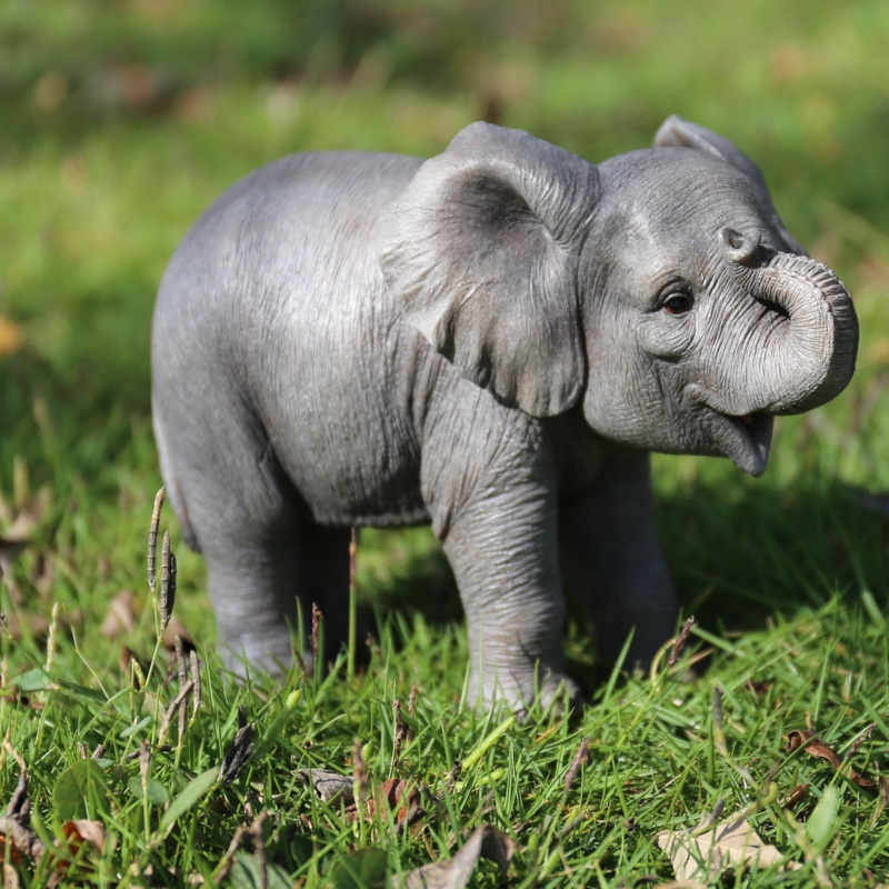 Baby Elephant Statue