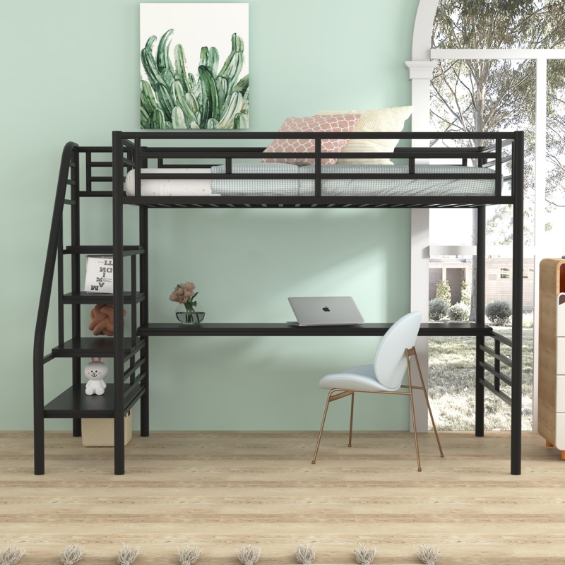 Bachand Kids Twin Bunk Bed