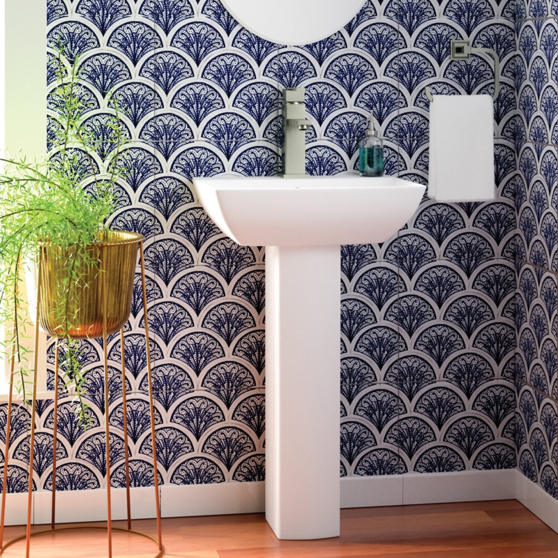 Barclay Summit 27.5'' Tall White Vitreous China Rectangular Pedestal Bathroom Sink with Overflow