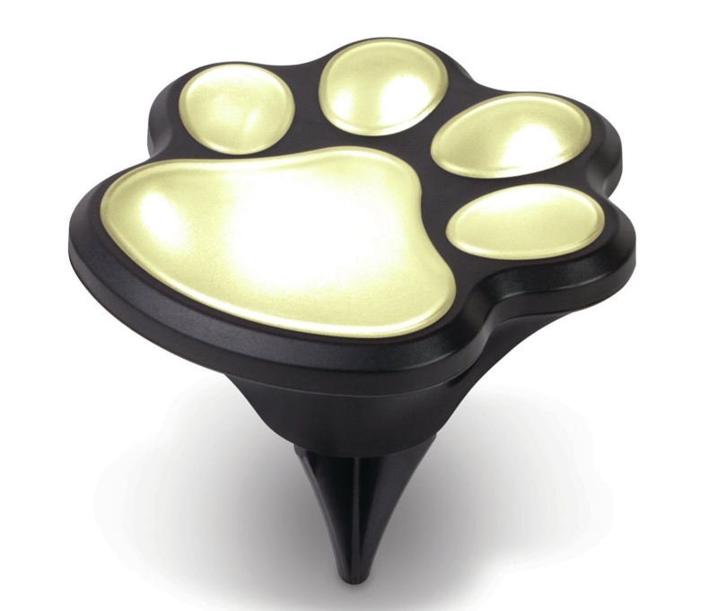 Black Low Voltage Solar Powered Pathway Light
