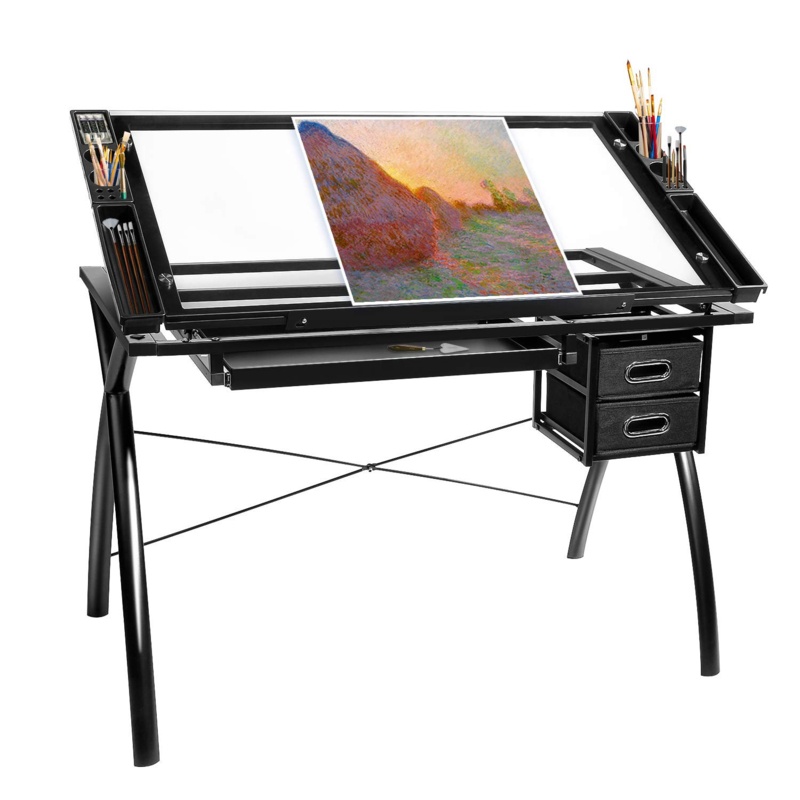 Carrielynn Height Adjustable Drawing Table