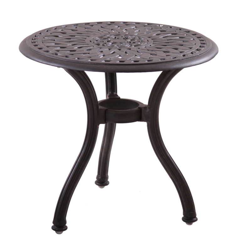 Carterville Metal Outdoor Side Table